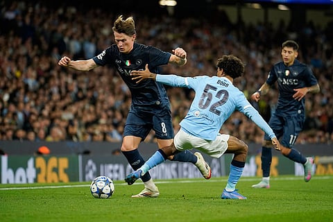 Champions League 2025-26: Napoli vs Manchester City