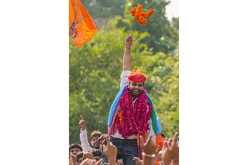 DUSU polls: ABVP bags three posts, NSUI one Rahul Jhansla