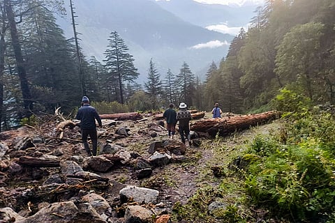 Weather: Cloudburst in HP's Kinnaur
