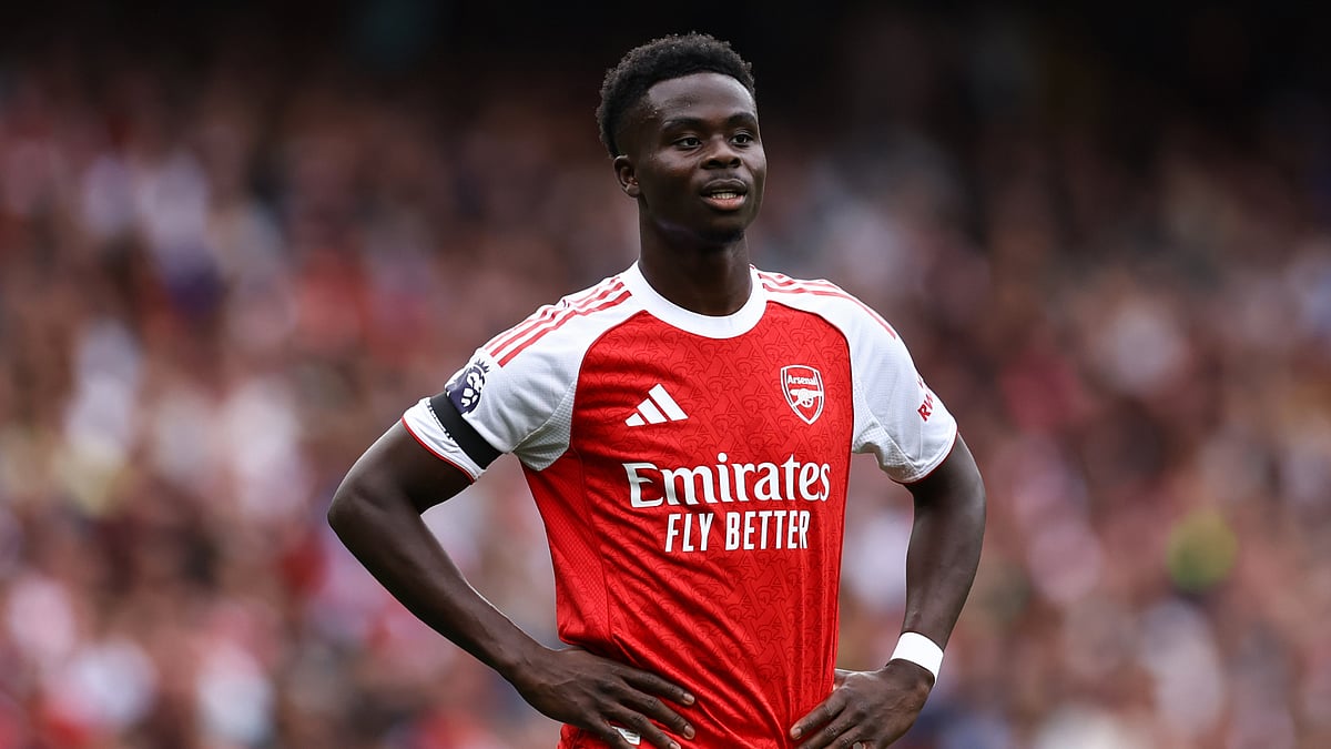 Arsenal's Bukayo Saka