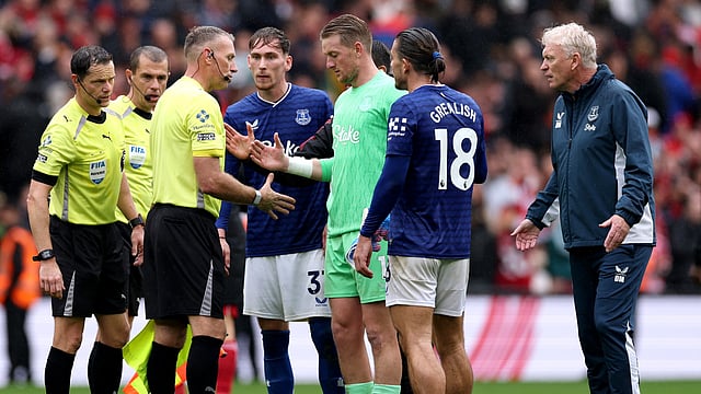 Liverpool 2-1 Everton: Moyes, Grealish Frustrated By Officiating In Merseyside Derby Defeat