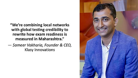 Sameer Vakhariya, Founder & CEO, Klasy Innovations