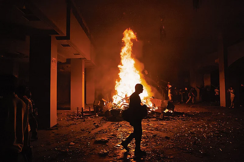 Anti-government protest in Nepal