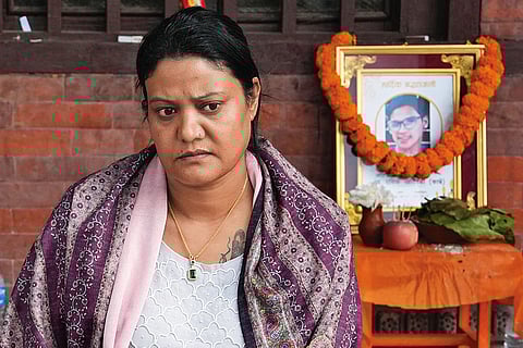 Ashes to Ashes: The mother of Rashik Khatiwada, who died during the protests