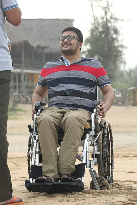 Anurag Kumar Sankrityayan’s life came to a standstill in 2014 when a freak accident left him paralysed below chest
