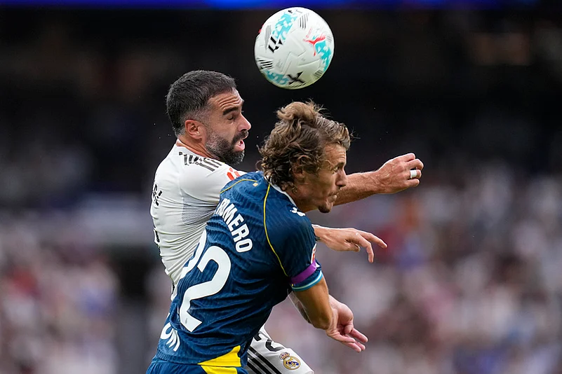 La Liga 2025-26 Real Madrid Vs Espanyol Football match photos_Dani Carvajal