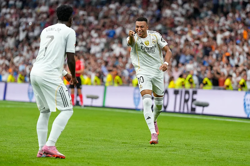 La Liga 2025-26 Real Madrid Vs Espanyol Football match photos_Kylian Mbappe