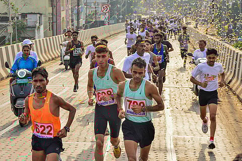 Namo Yuva Run in Jabalpur