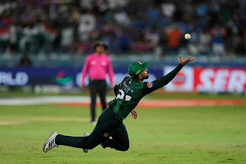 Asia Cup 2025 t20 Cricket Super Four match India vs Pakistan photo_Mohammad Nawaz
