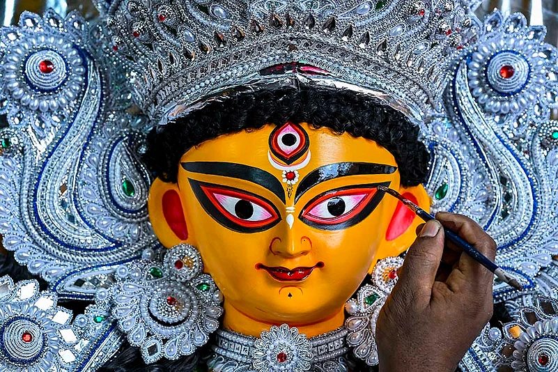 Durga Puja preparations