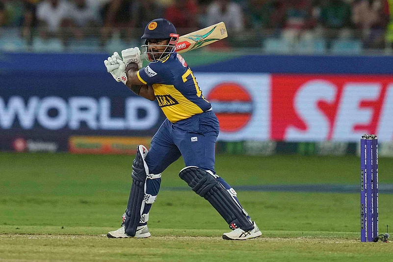 Asia Cup 2025 Super Four T20 match Sri Lanka Vs Bangladesh photos_Charith Asalanka