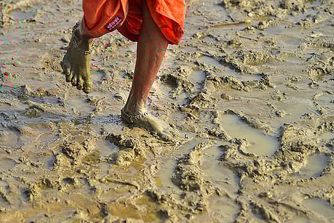 Floodwater recedes in Prayagraj