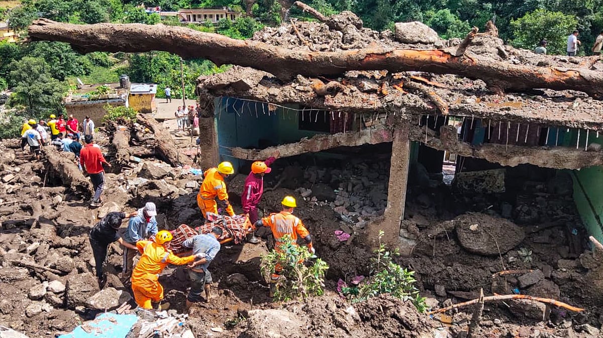 file pic | : Devastation in Himachal Pradesh |(representational image)
