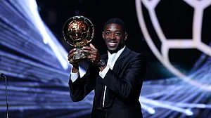 Ousmane Dembele won the Ballon d'Or