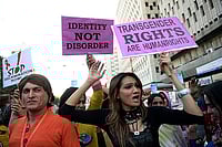 File Photo; Representational Image : Transgender rights activist Bindiya Rana told AP that violence against the community “is not new and it is deeply embedded in our society.”