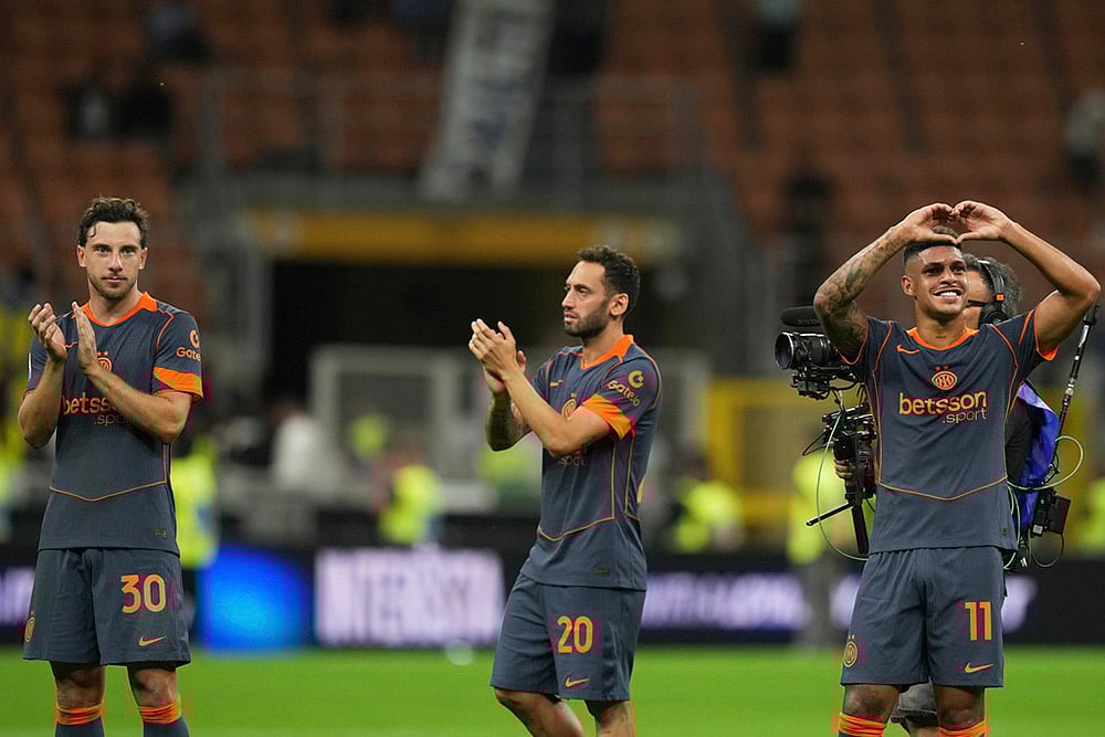 | Photo: AP/Antonio Calanni : Serie A 2025-26: Inter Milan Vs Sassuolo