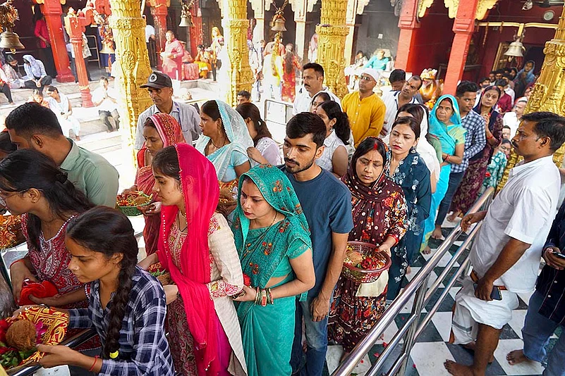 Navratri festival in Varanasi