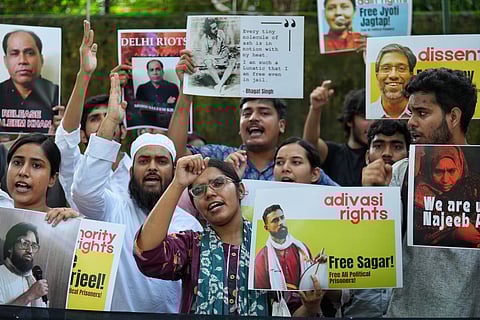 JNUSU Protest at Jantar Mantar