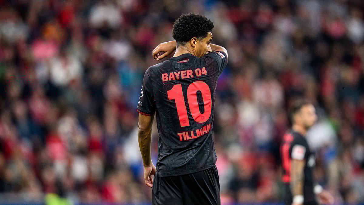 Bayer Leverkusen's Malik Tillman