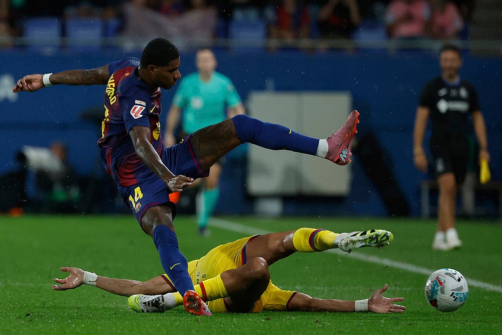 | Photo: AP/Joan Monfort : La Liga 2025-26: FC Barcelona vs Getafe
