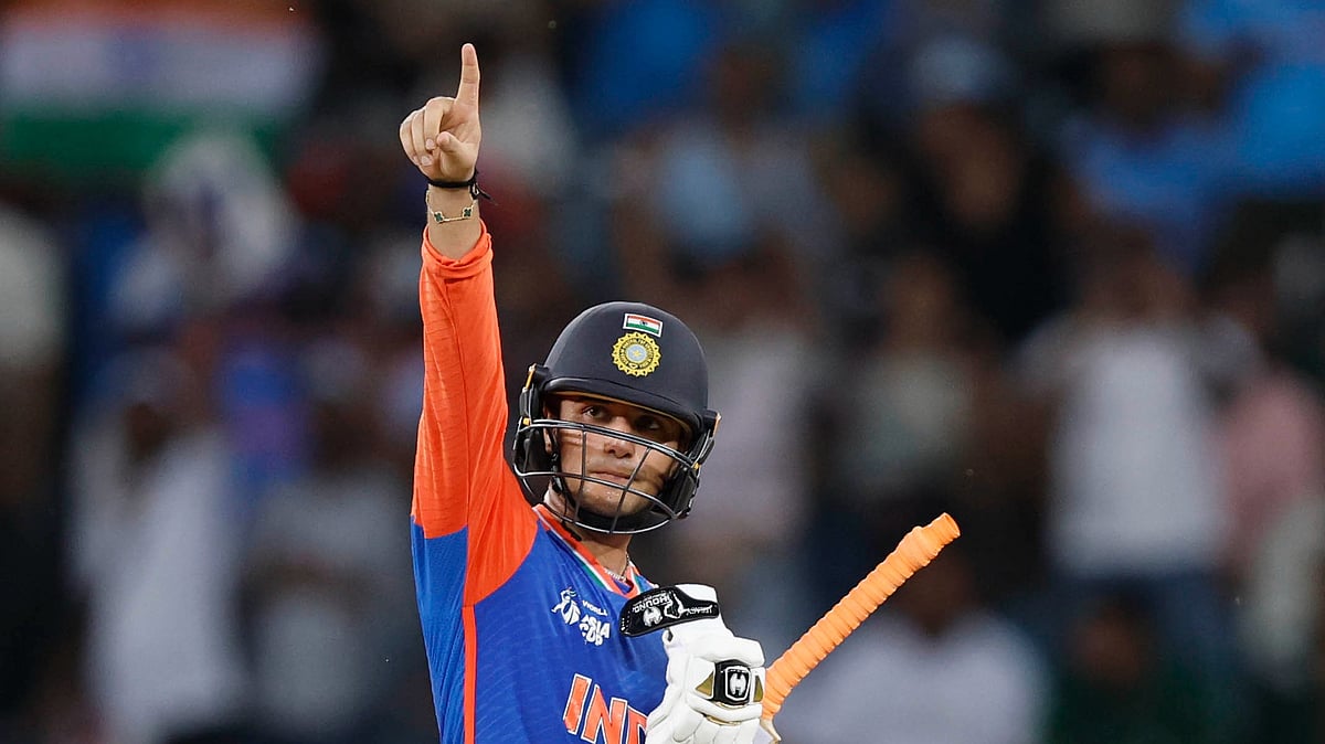 X/BCCI : Abhishek Sharma celebrates during India vs Pakistan match at Super 4 Asia Cup 2025