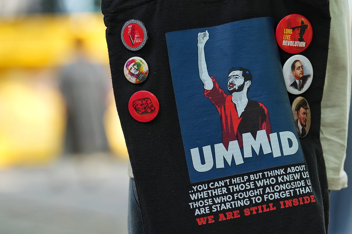 JNUSU Protest Jantar Mantar