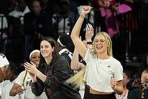 | Photo: AP/Candice Ward : WNBA Semifinals Playoffs: Indiana Fever vs Las Vegas Aces