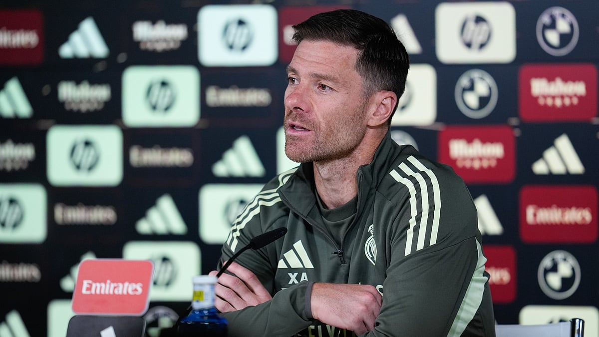Real Madrid head coach Xabi Alonso