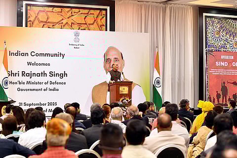 Rajnath Singh in Morocco