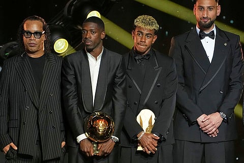 Ballon d’Or awards ceremony: Lamine Yamal and Ousmane Dembélé