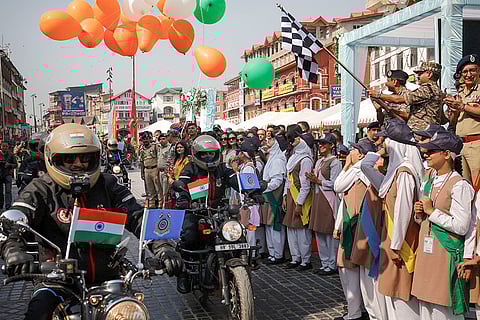 All-women CRPF bike rally from J-K to Ladakh