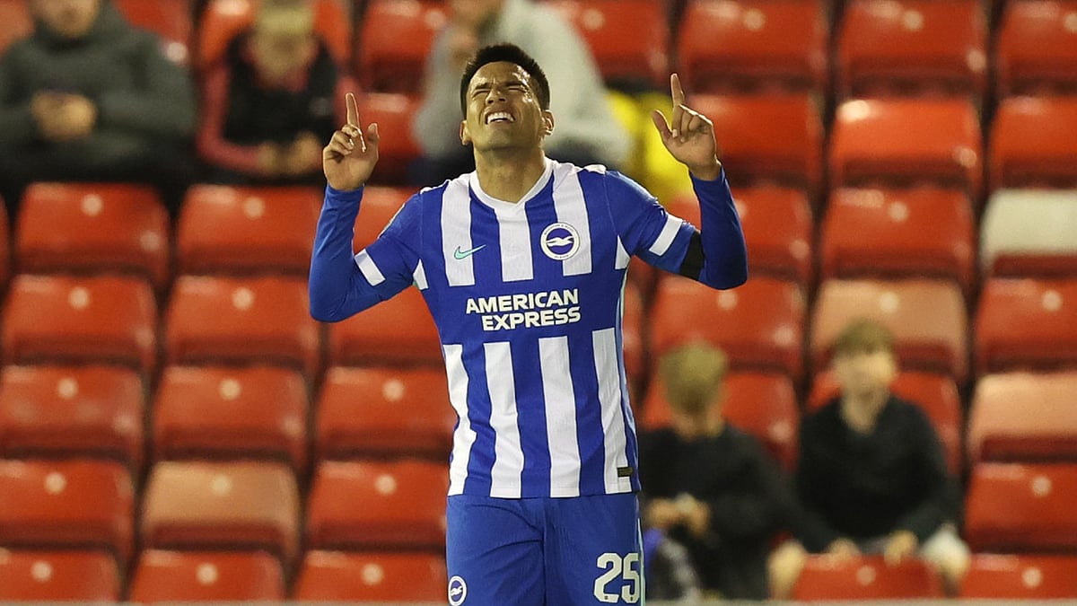 Diego Gomez scored four for Brighton