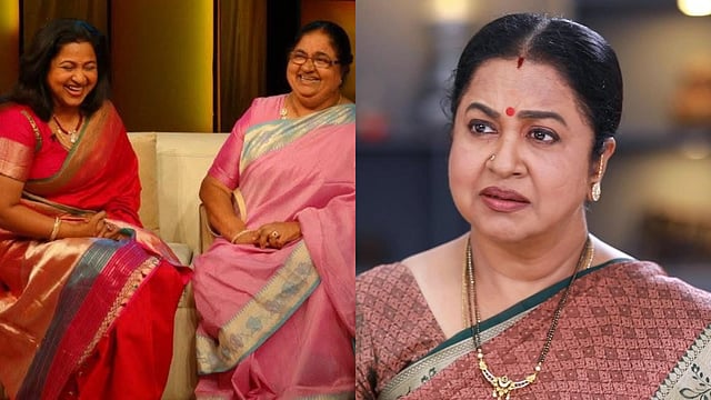 Radikaa Sarathkumar's Mother Geetha Radha Passes Away; Actress Cries Inconsolably At Funeral 