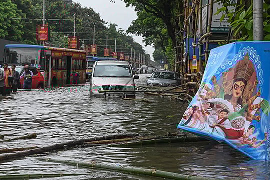 Kolkata Drenched: A City Wading Through the Deluge - In Photos