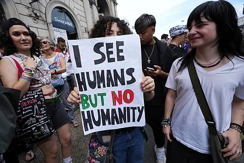 Protests in Italy over Gaza war