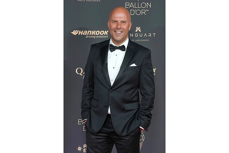 France Soccer Golden Ball Award _ 69th Ballon dOr awards ceremony photo_Liverpool coach Arne Slot