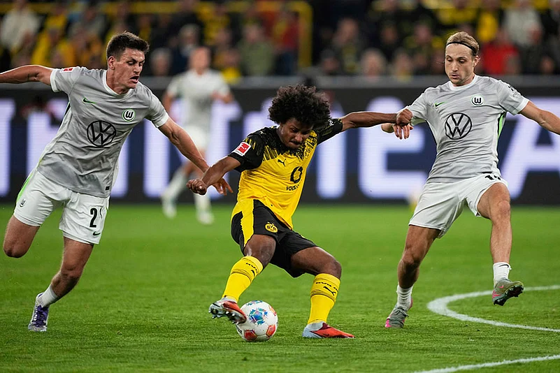 Germany Soccer Bundesliga: Borussia Dortmund Vs Wolfsburg