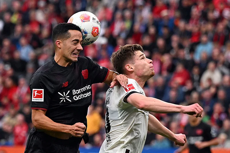 Bundesliga Soccer Match: Bayer Leverkusen vs Borussia Mönchengladbach