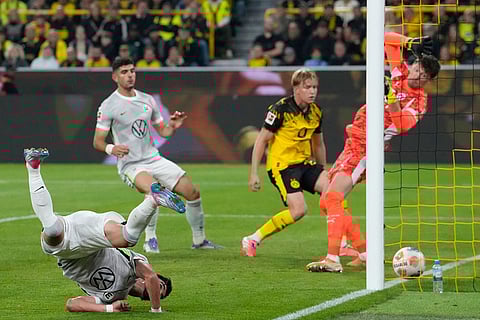 Germany Soccer Bundesliga: Borussia Dortmund Vs Wolfsburg