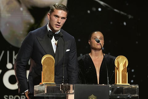Ballon d’Or awards ceremony: Viktor Gyokeres (Gerd Muller Trophy)