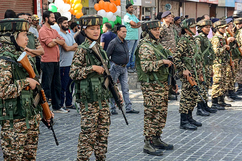 Security for CRPF DGs visit to Kashmir