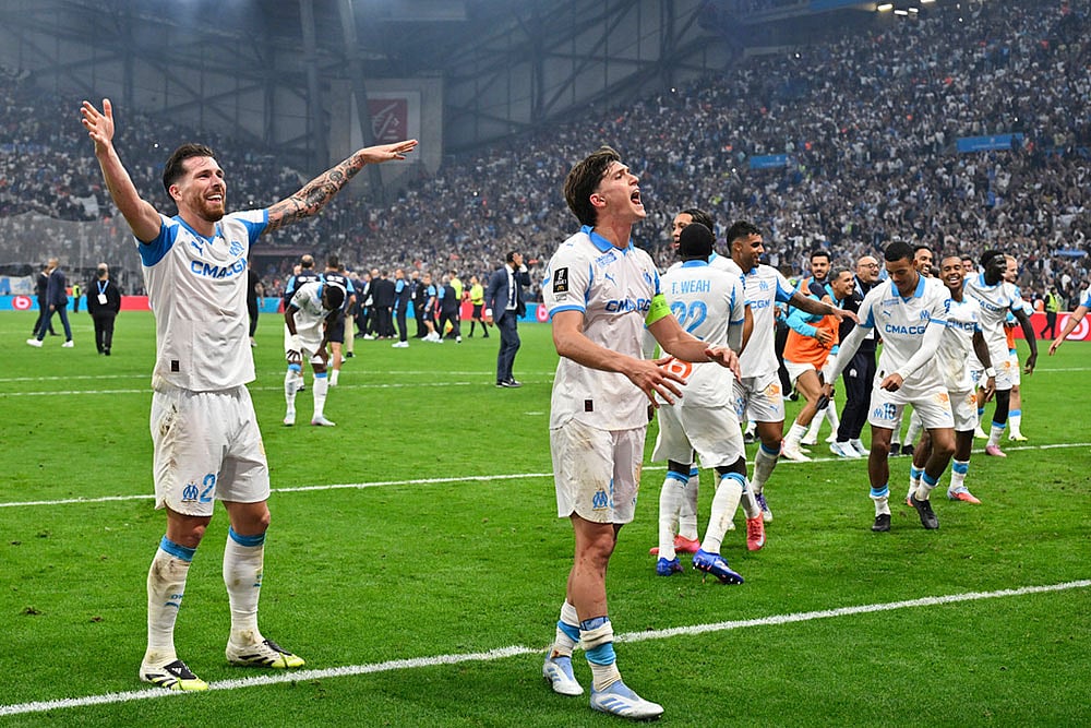 | Photo: AP/Philippe Magoni : League One: Paris Saint-Germain vs Marseille
