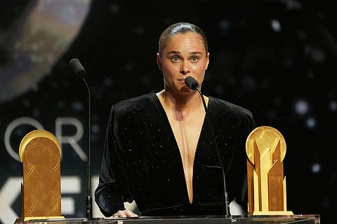 Ballon d’Or awards ceremony: Ewa Pajor (Gerd Muller Trophy)