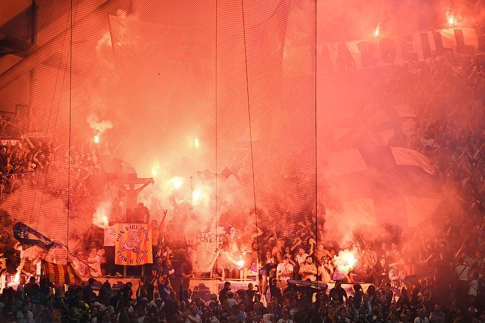 French League One soccer match: Marseille vs Paris Saint-Germain