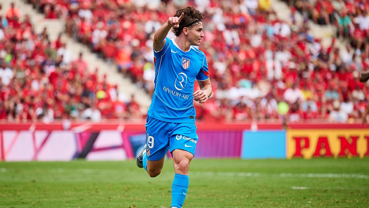 Atletico Madrid's Julian Alvarez