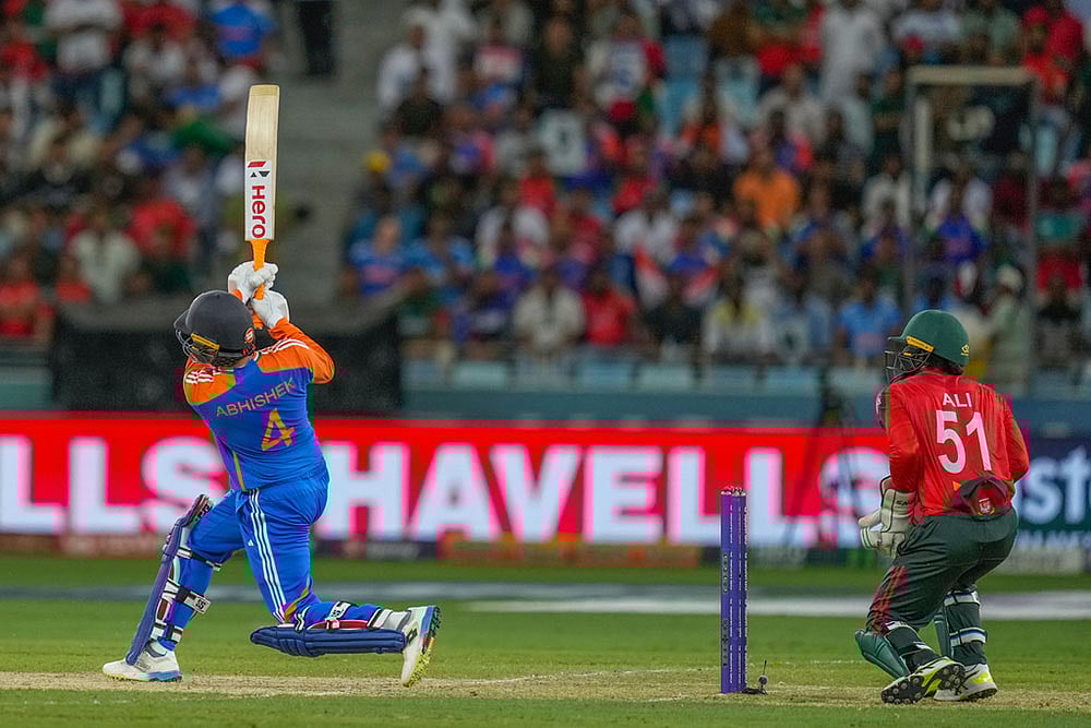Asia Cup cricket Super 4 match India vs Bangladesh photos_Abhishek Sharma