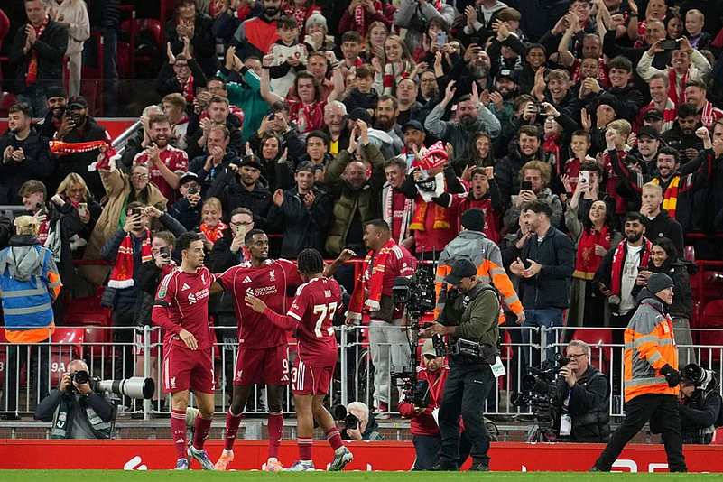 English Football League Cup Liverpool vs Southampton EFL match photos_Alexander Isak