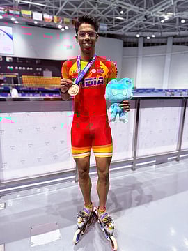 Seventeen And Soaring: Anish Raj’s Journey To Historic Bronze Puts Indian Skating On Global Map