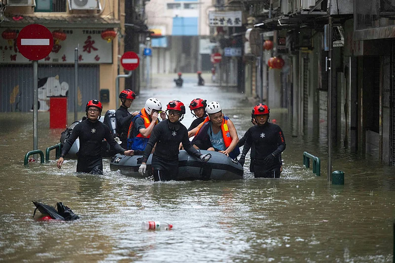 China Asia Super Typhoon Ragasa