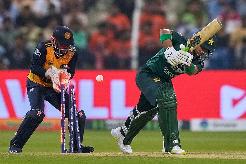 2025 Asia Cup T20 Cricket Super 4 match Pakistan vs Sri Lanka pics_Saim Ayub